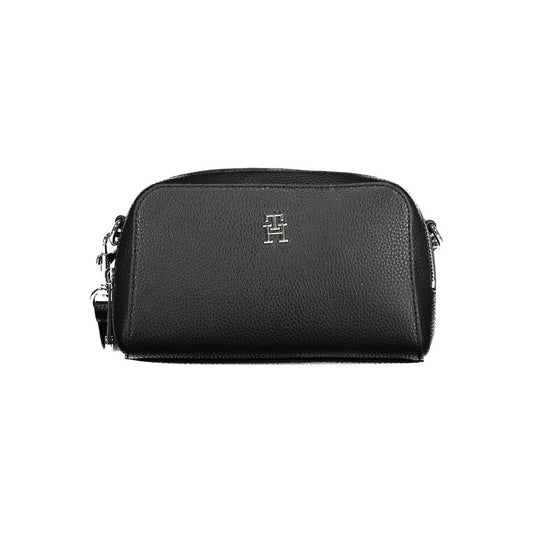 Tommy Hilfiger Schwarze Polyethylen-Handtasche