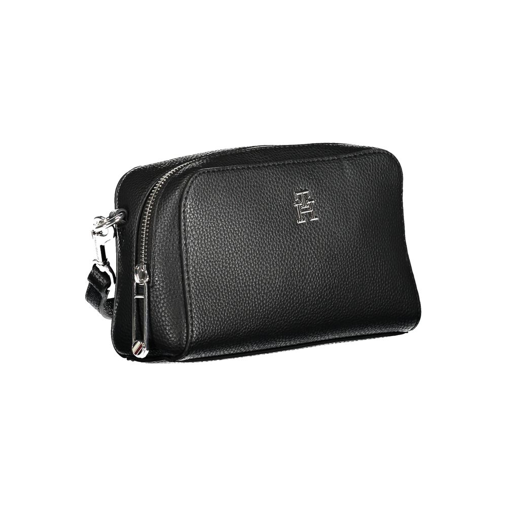 Tommy Hilfiger Schwarze Polyethylen-Handtasche