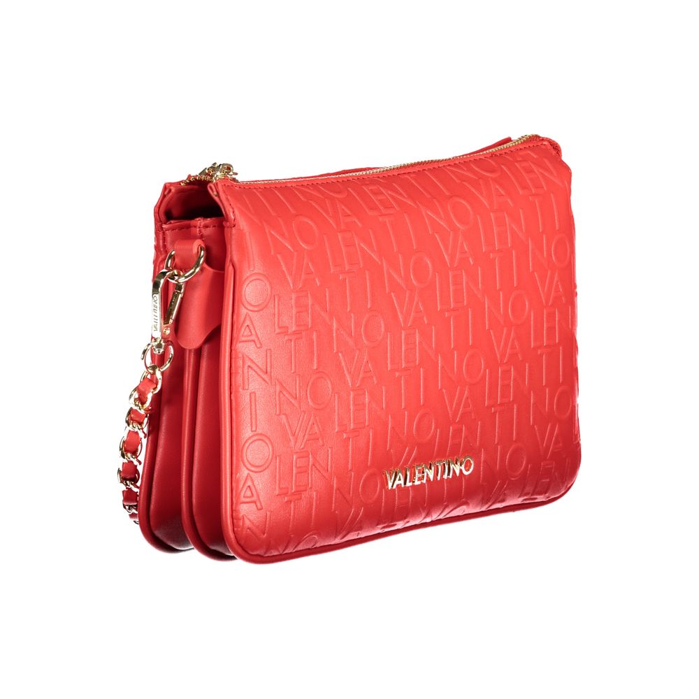 Valentino Bags Rote Polyethylen-Handtasche