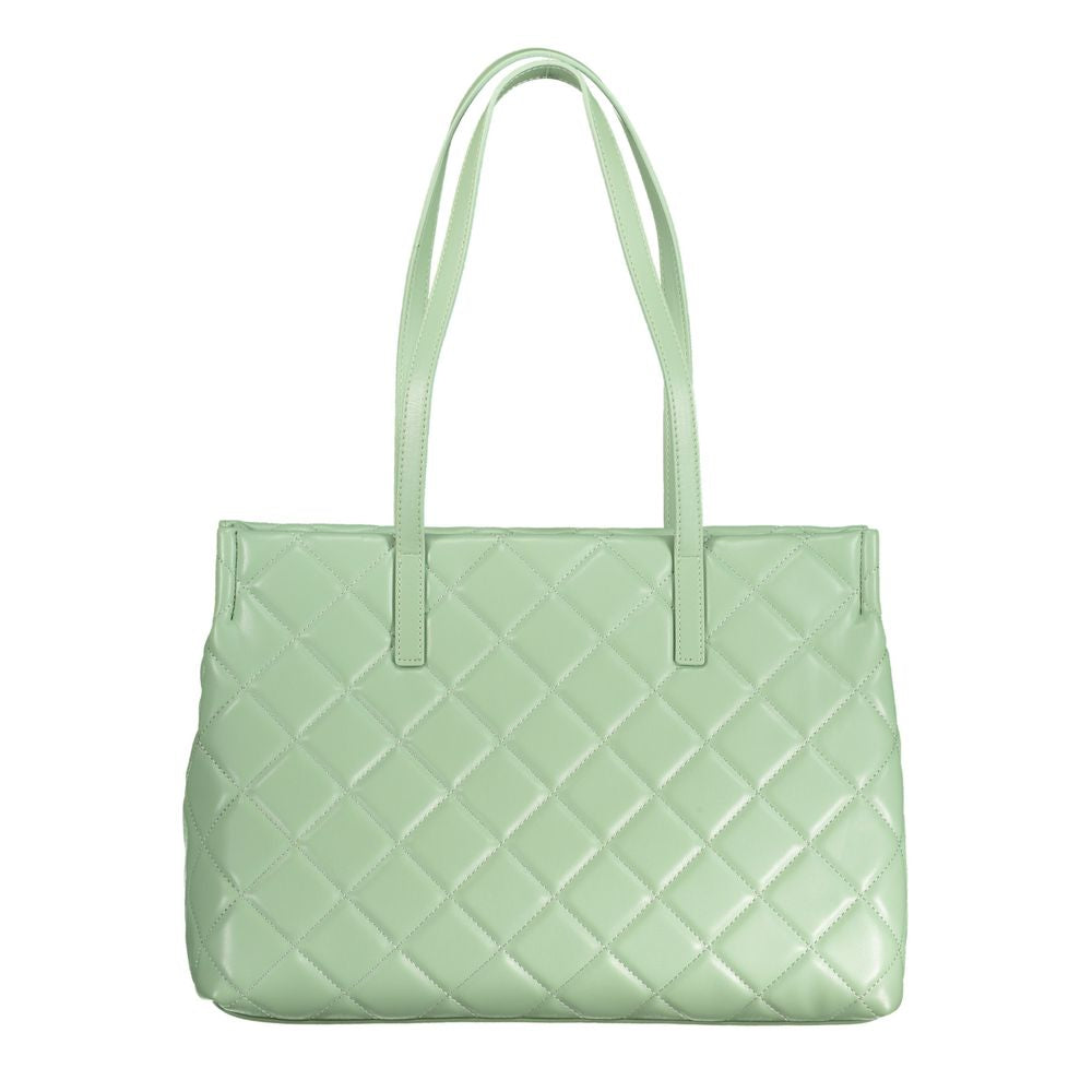 Valentino Bags Grüne Polyethylen-Handtasche