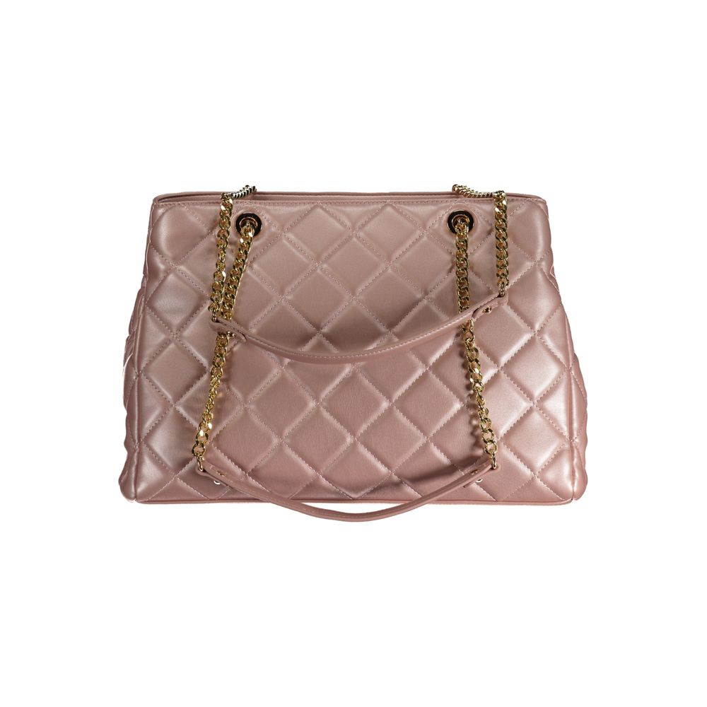 Valentino Bags Rosa Polyethylen-Handtasche