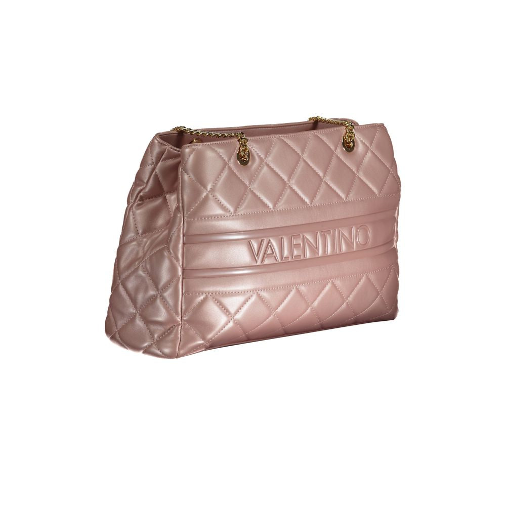 Valentino Bags Rosa Polyethylen-Handtasche