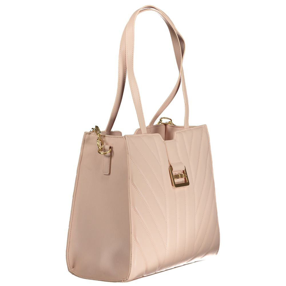 Valentino Bags Rosa Polyethylen-Handtasche