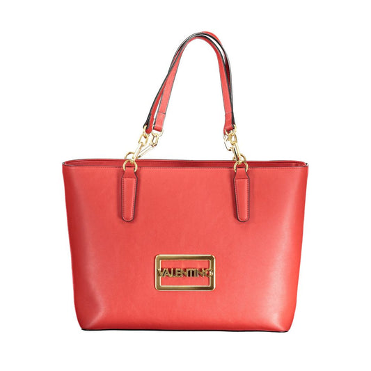 Valentino Bags Rote Polyethylen-Handtasche