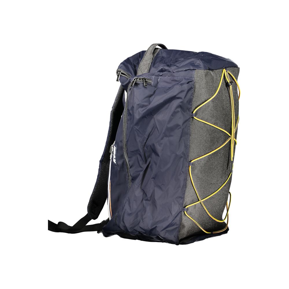 K-WAY Blauer Polyester-Rucksack