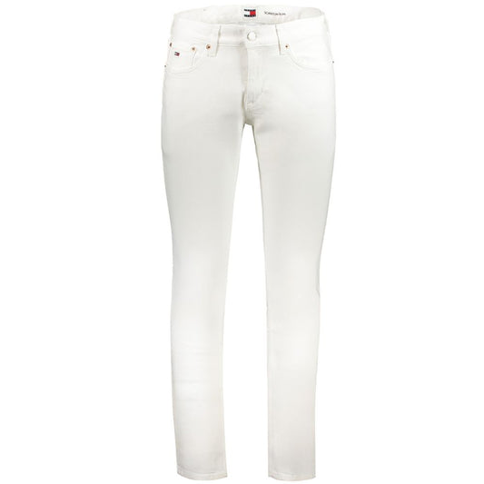 Tommy Hilfiger Weiße Baumwolljeans & Hose