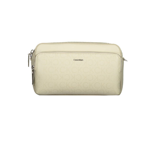 Calvin Klein Beige Polyester Handtasche