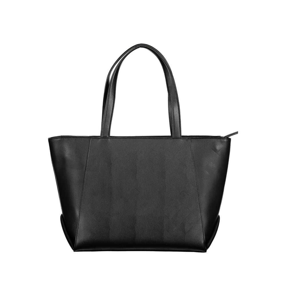 Calvin Klein Schwarze Polyethylen-Handtasche