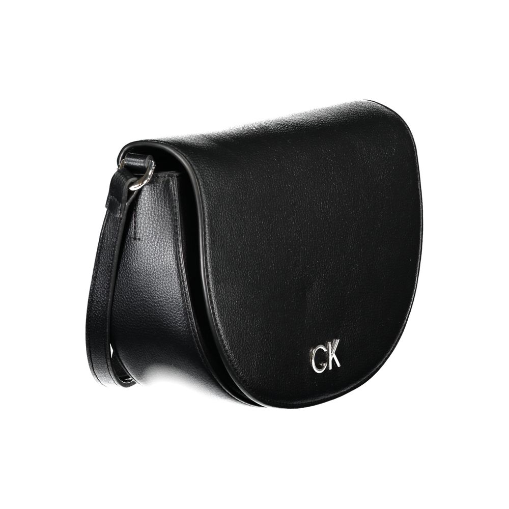 Calvin Klein Schwarze Polyethylen-Handtasche