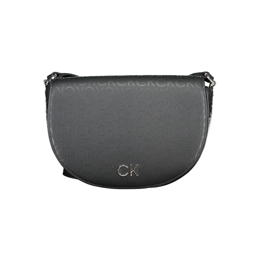 Calvin Klein Schwarze Polyethylen-Handtasche