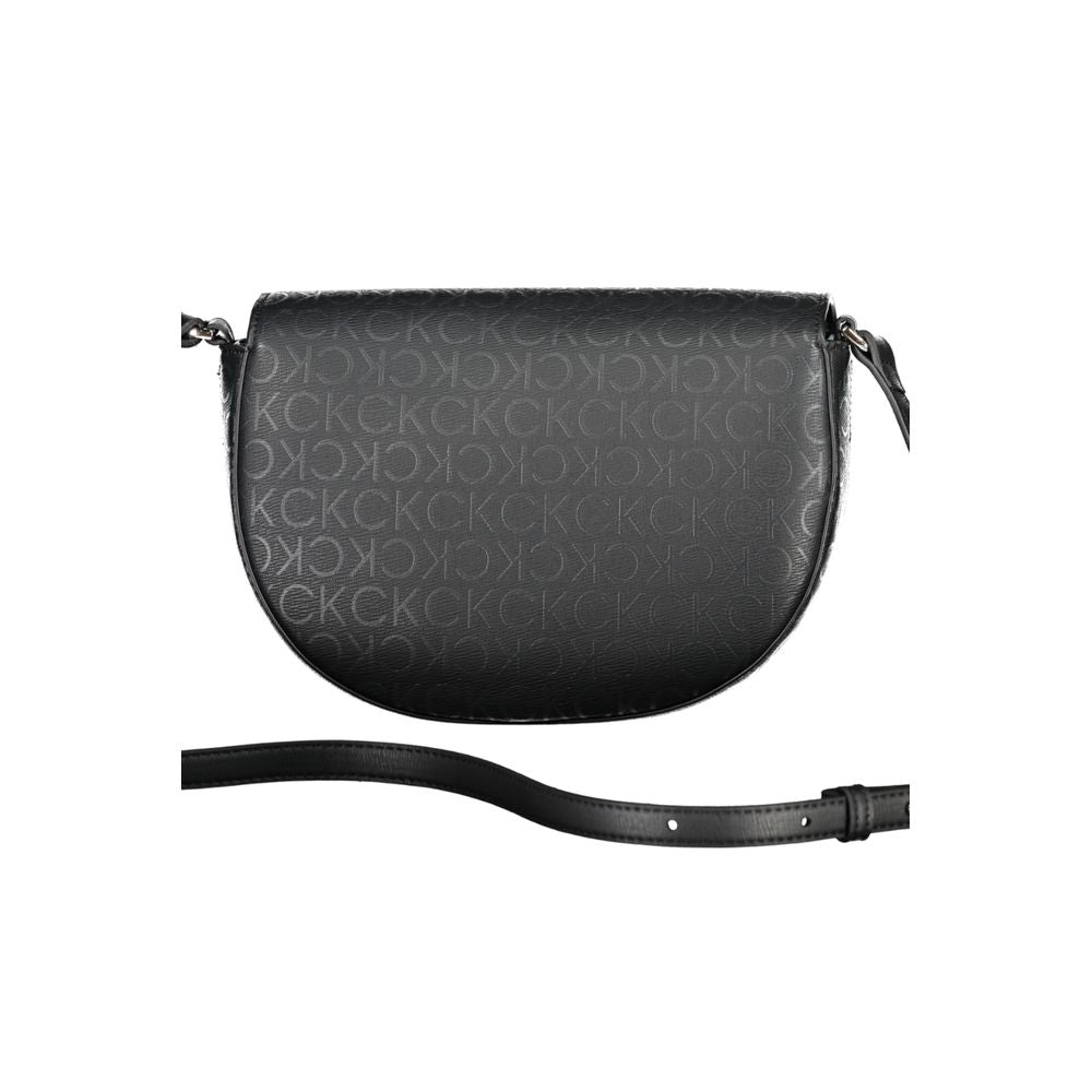 Calvin Klein Schwarze Polyethylen-Handtasche