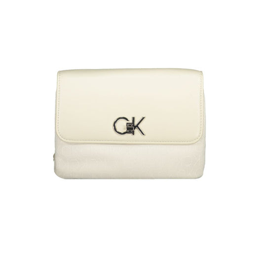 Calvin Klein Beige Polyester Handtasche