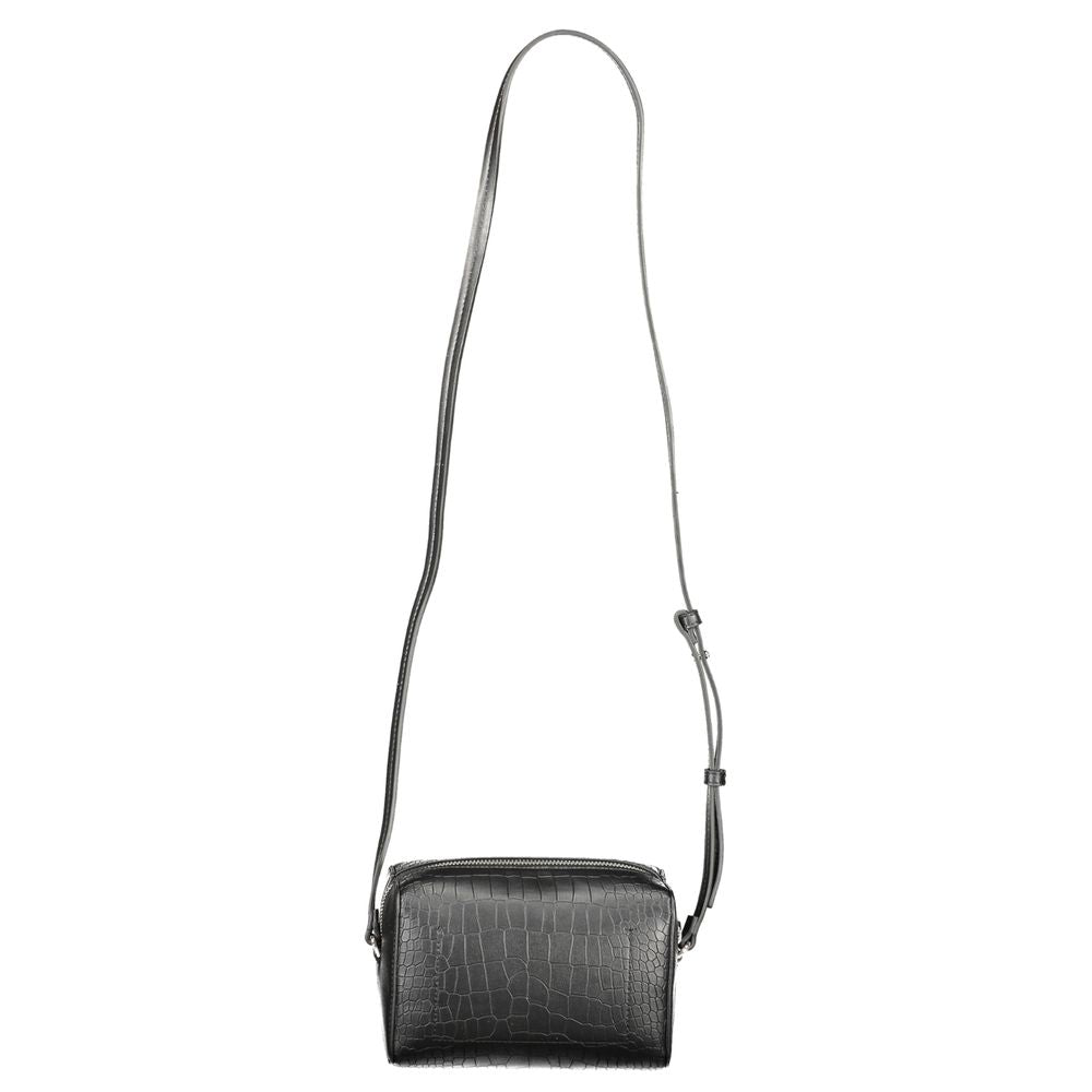 Calvin Klein Schwarze Polyester Handtasche