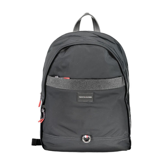 Tommy Hilfiger Schwarzer Polyester-Rucksack