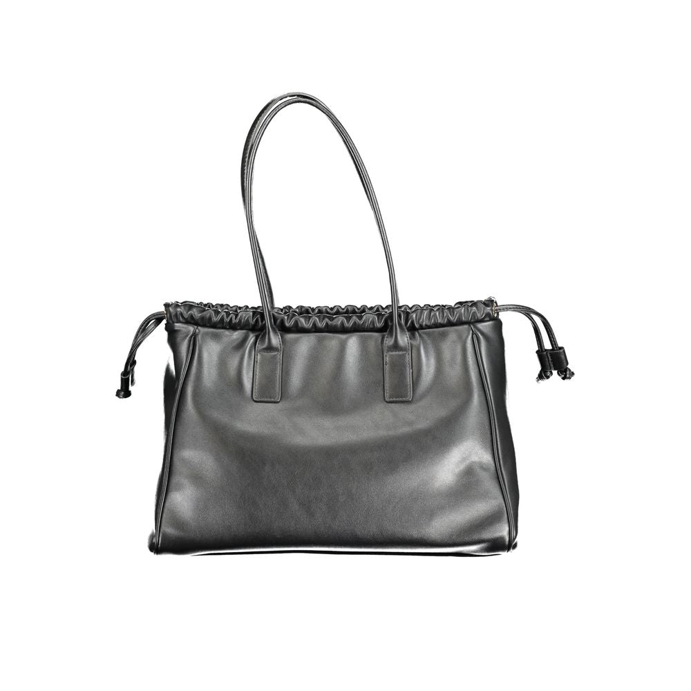 Valentino Bags Schwarze Polyethylen-Handtasche