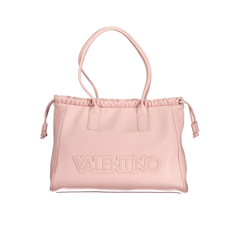 Valentino Bags Rosa Polyethylen-Handtasche