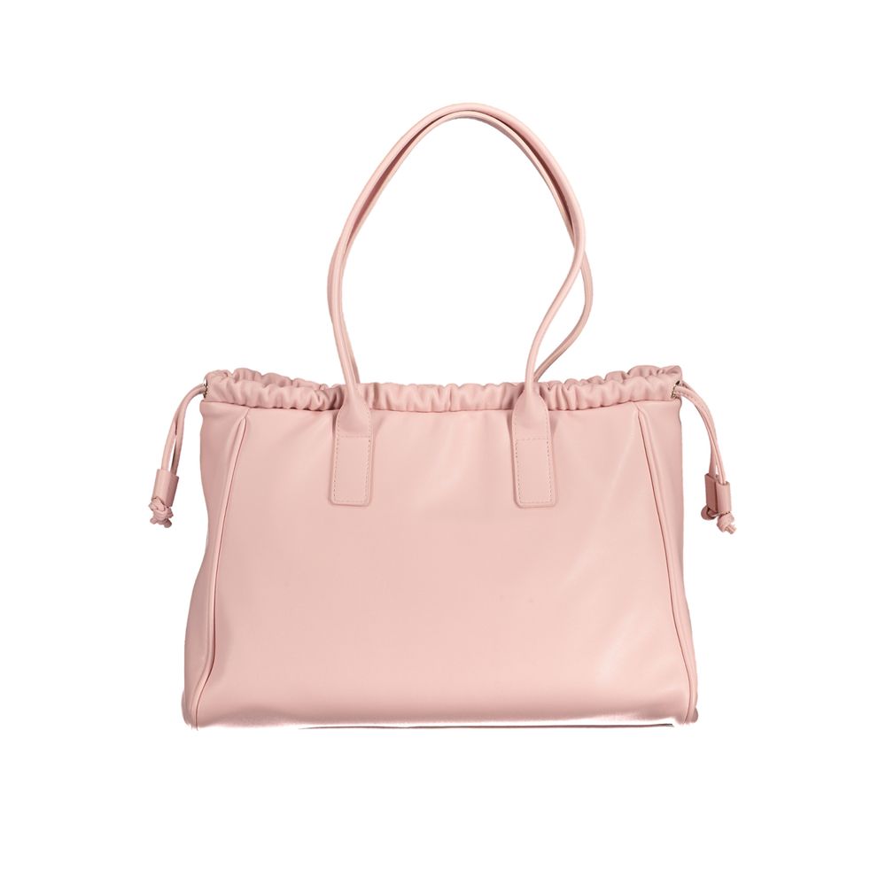 Valentino Bags Rosa Polyethylen-Handtasche