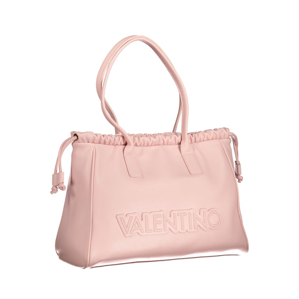 Valentino Bags Rosa Polyethylen-Handtasche