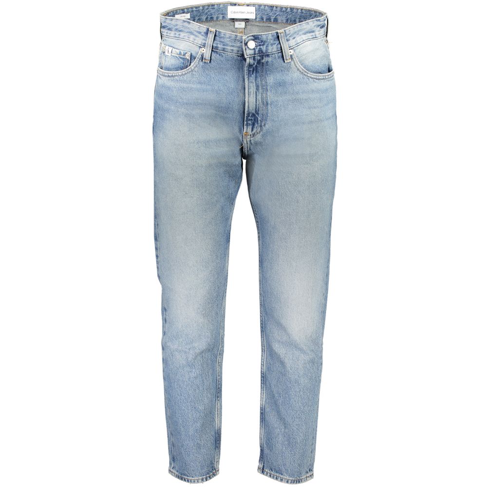 Calvin Klein Hellblaue Baumwolljeans & Hose