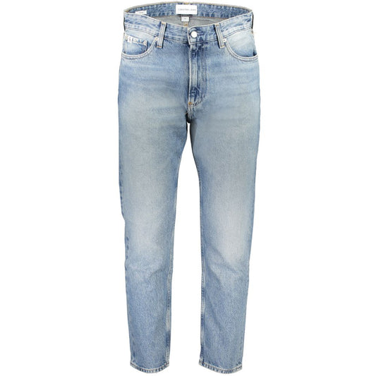 Calvin Klein Hellblaue Baumwolljeans & Hose