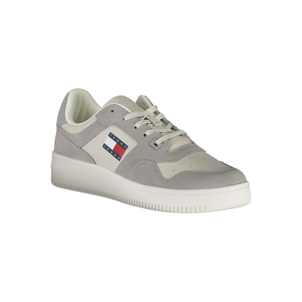 Tommy Hilfiger Graue Polyester Sneaker