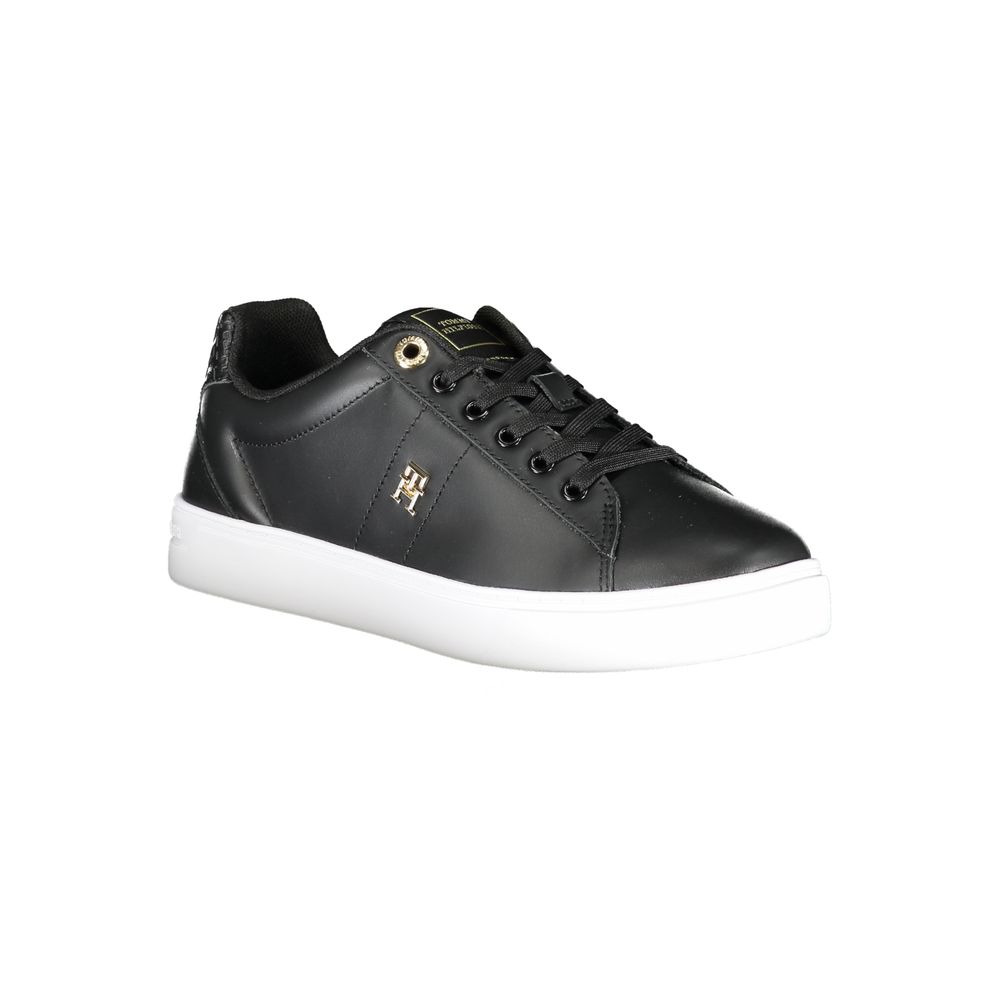 Tommy Hilfiger Schwarzer Polyester Sneaker