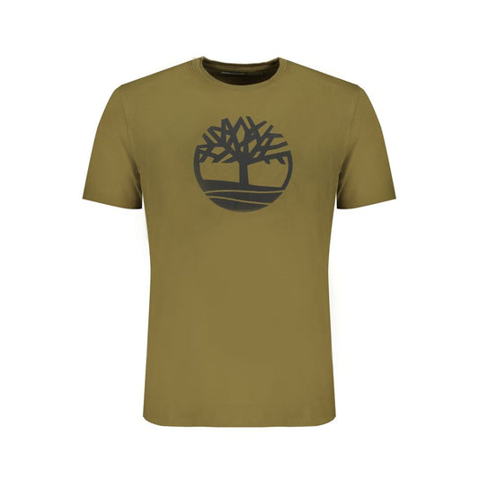 Timberland Grünes Baumwolle Männer T-Shirt