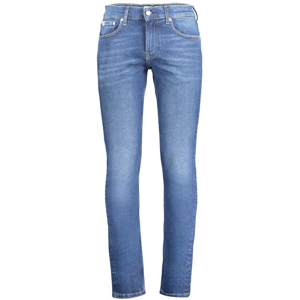 Calvin Klein Blaue Baumwolljeans & Hose