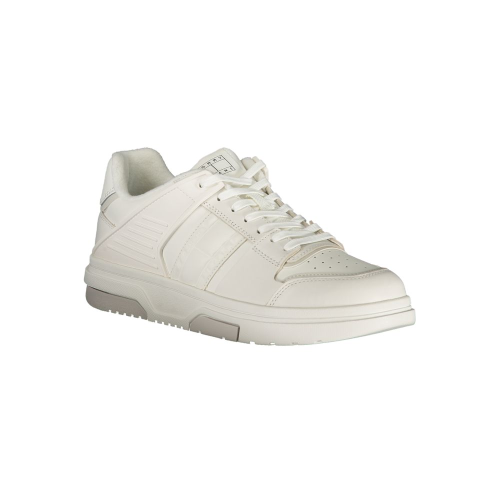 Tommy Hilfiger Weißes Leder Herren Sneaker