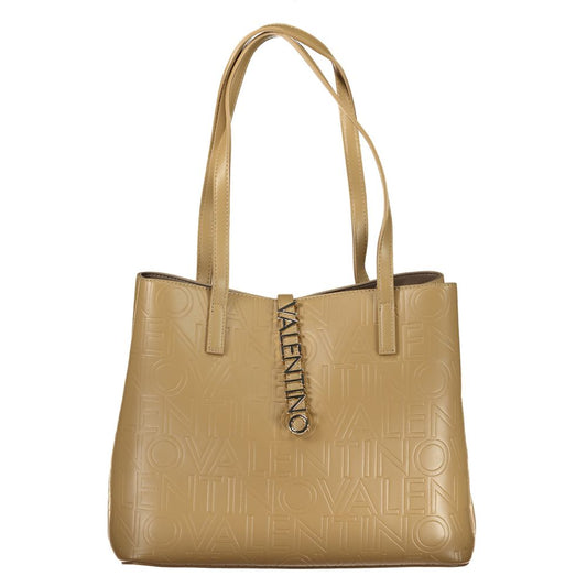 Valentino Bags Beige Polyethylen Frauen Handtasche