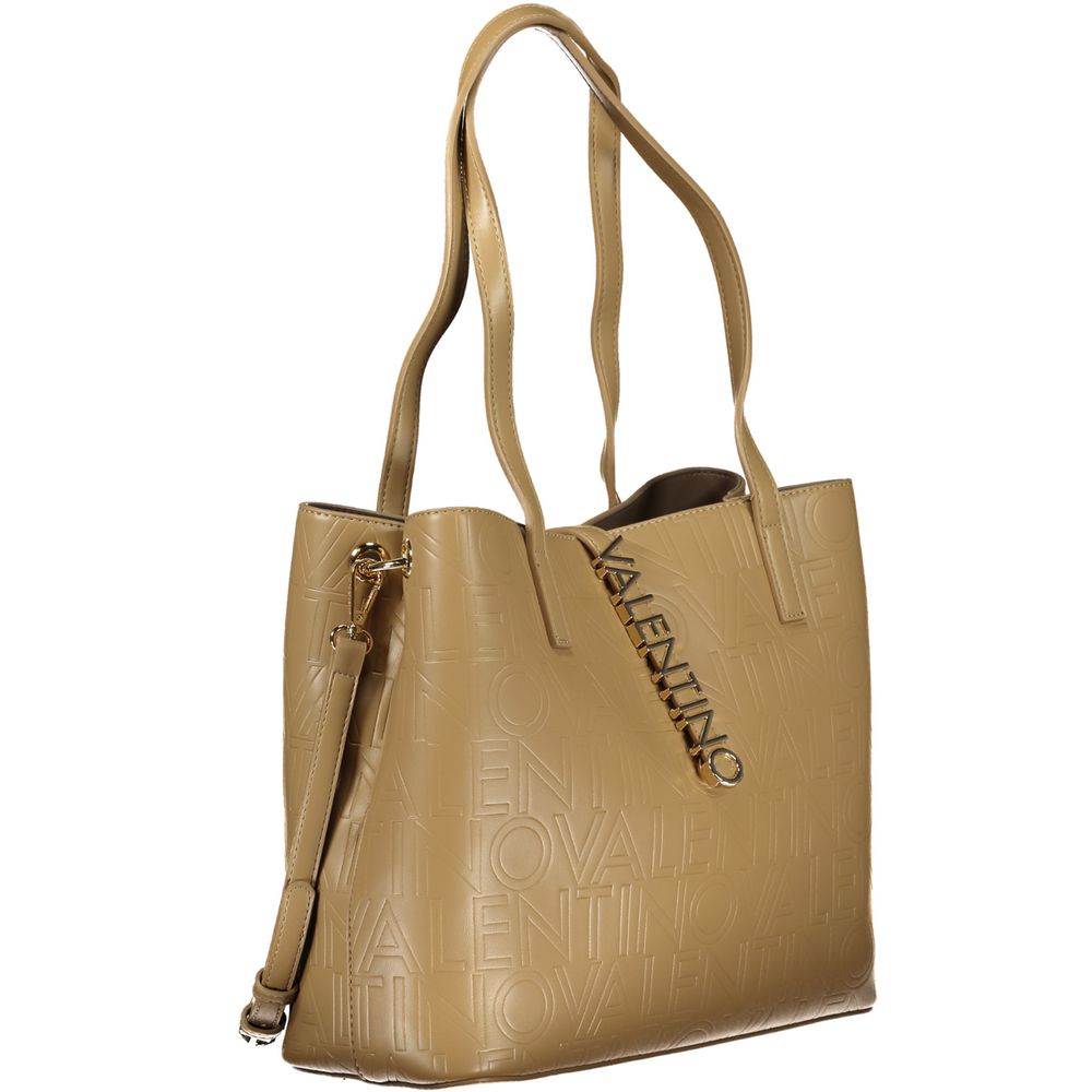 Valentino Bags Beige Polyethylen Frauen Handtasche