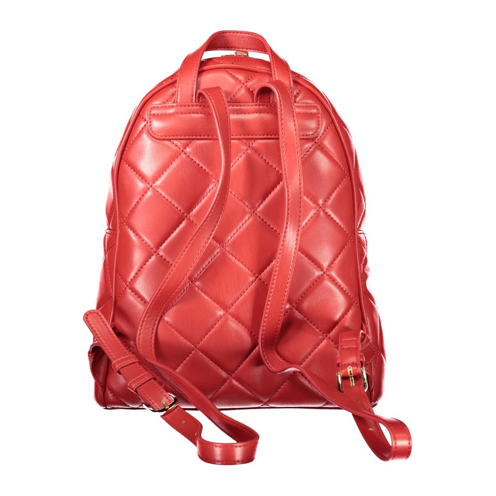 Valentino Bags Roter Polyethylen-Rucksack für Frauen