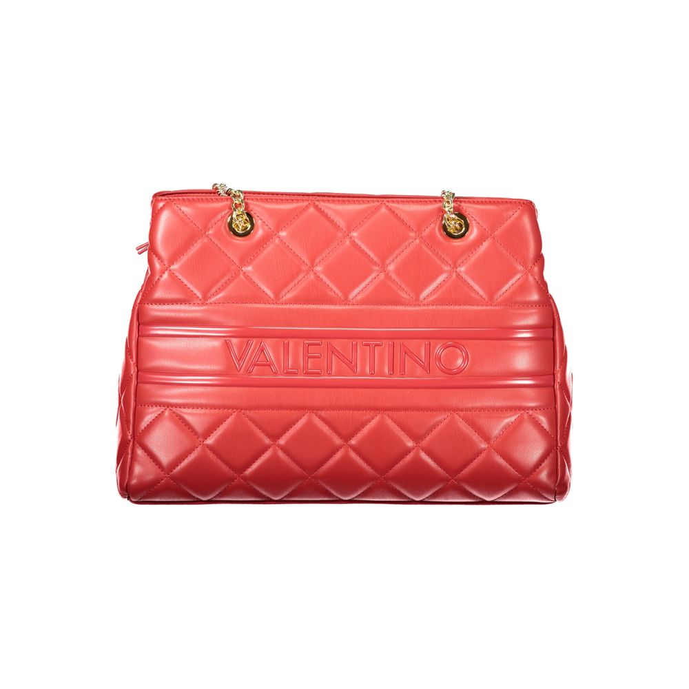 Valentino Bags Rote Polyethylen Frauen Handtasche