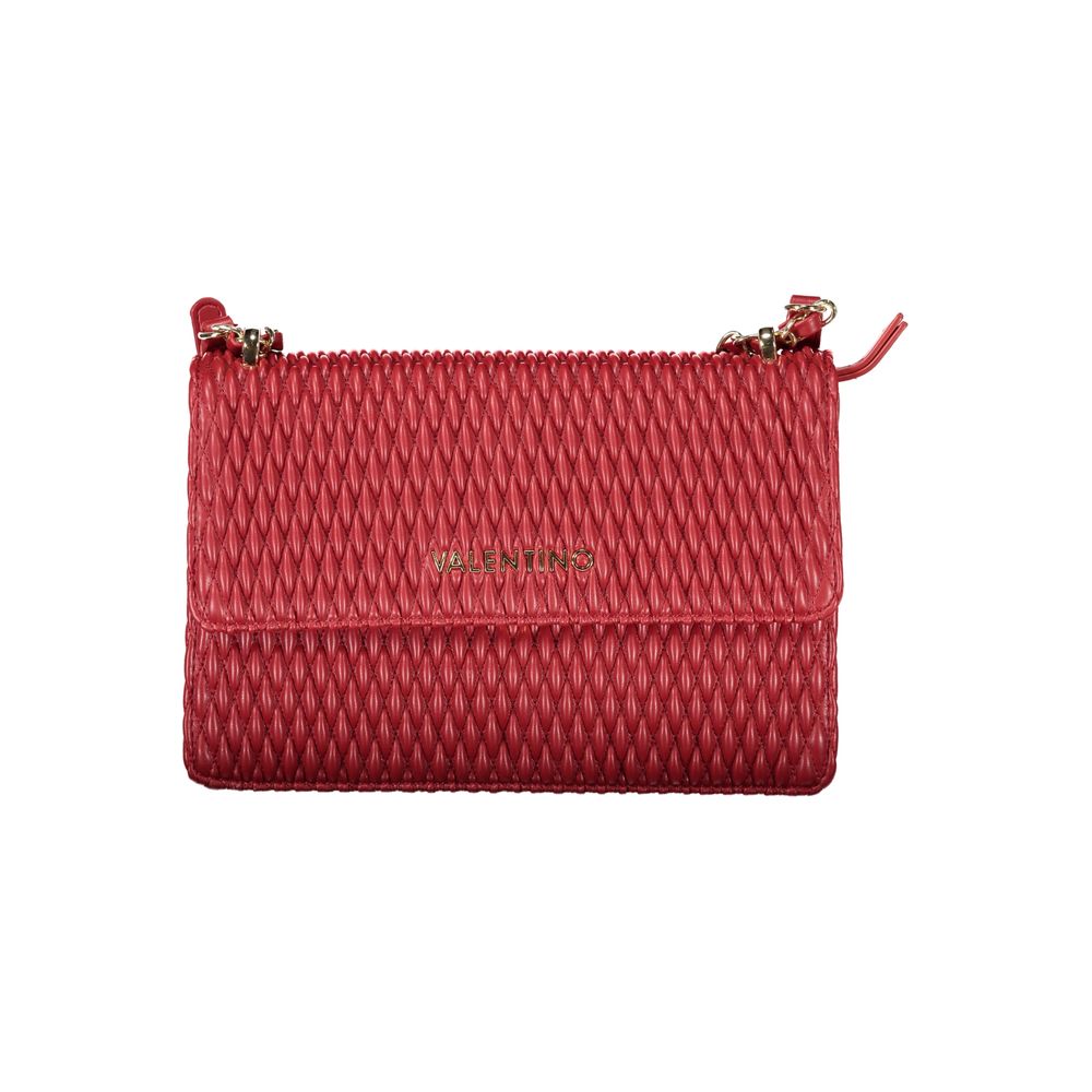 Valentino Bags Rote Polyethylen Frauen Handtasche