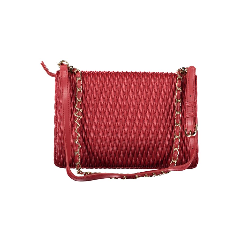 Valentino Bags Rote Polyethylen Frauen Handtasche