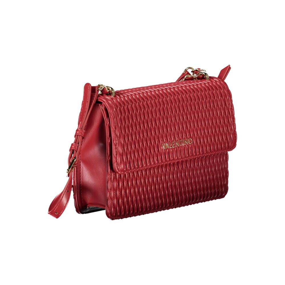 Valentino Bags Rote Polyethylen Frauen Handtasche