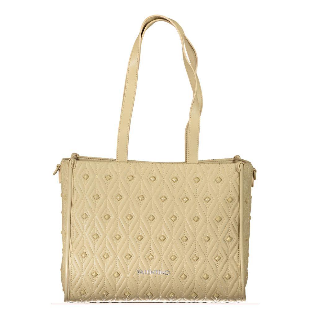 Valentino Bags Beige Polyethylen Frauen Handtasche