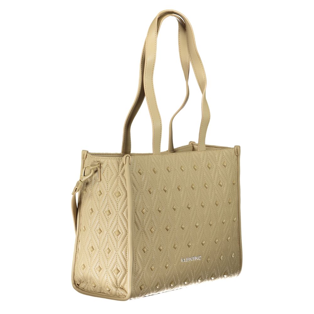 Valentino Bags Beige Polyethylen Frauen Handtasche