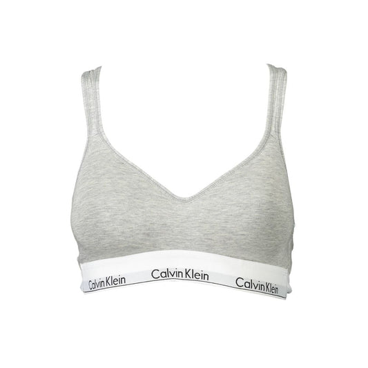 Calvin Klein Graue Baumwolle Frauen Bralette