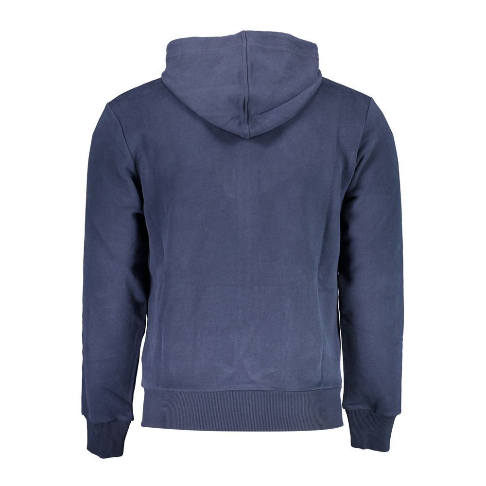 La Martina Blauer Baumwollpullover für Männer