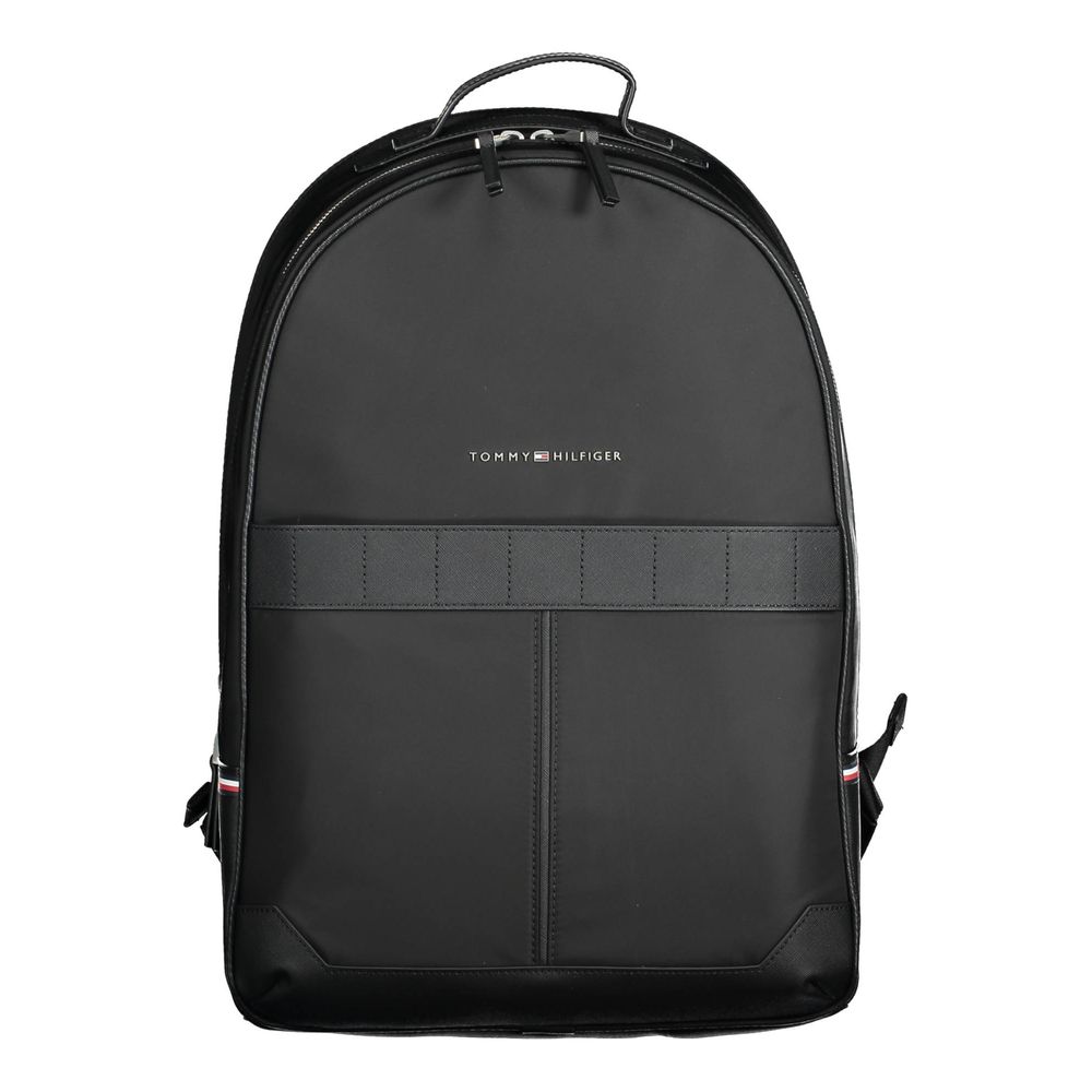 Tommy Hilfiger Schwarzer Polyester-Rucksack für Männer