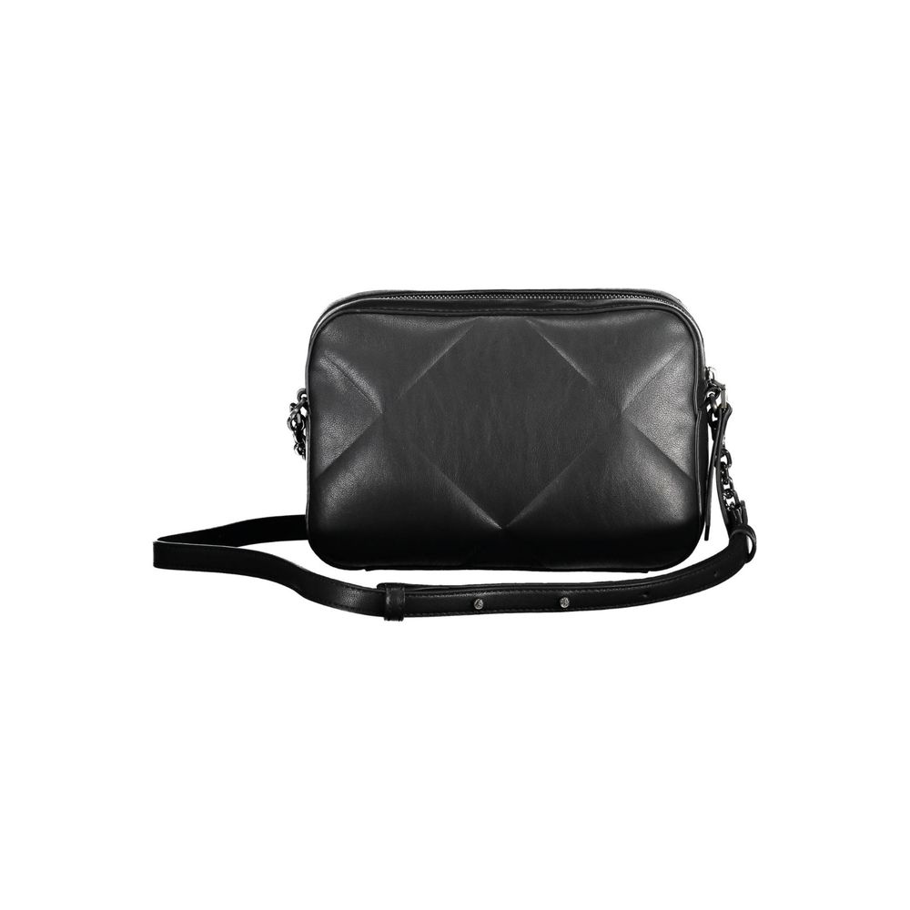 Calvin Klein Schwarze Polyester Handtasche