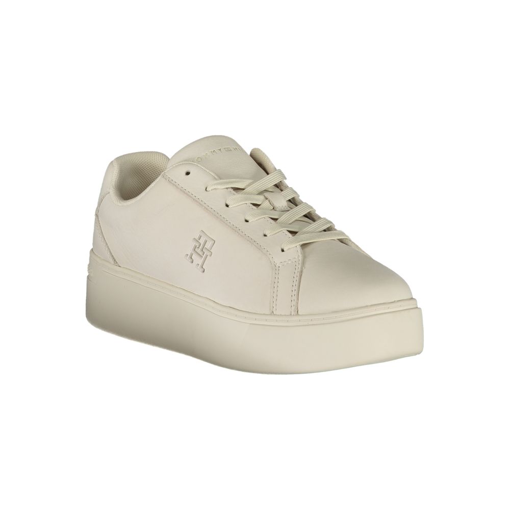 Tommy Hilfiger Sneaker aus weißem Polyester