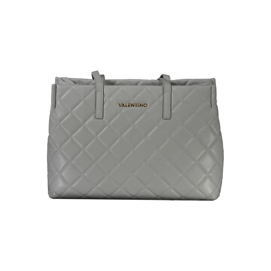 Valentino Bags Graue Polyethylen Frauen Handtasche