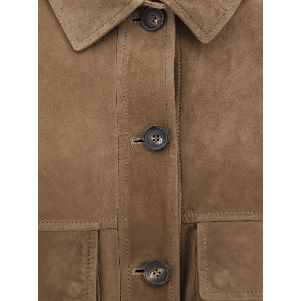 Brunello Cucinelli Wildlederjacke