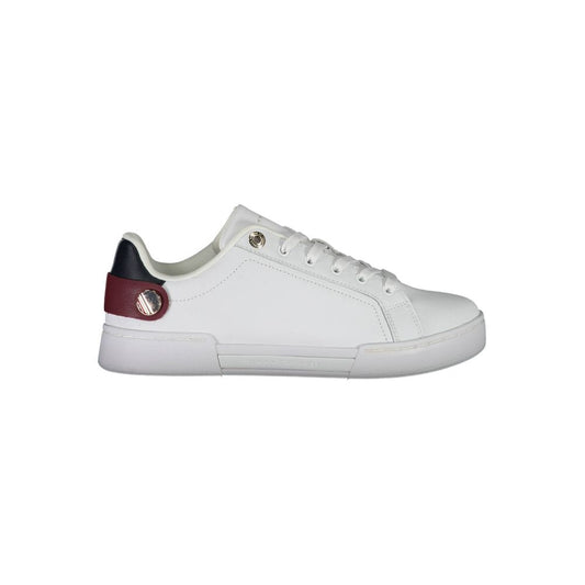 Tommy Hilfiger Weißes Polyethylen Damen Sneaker