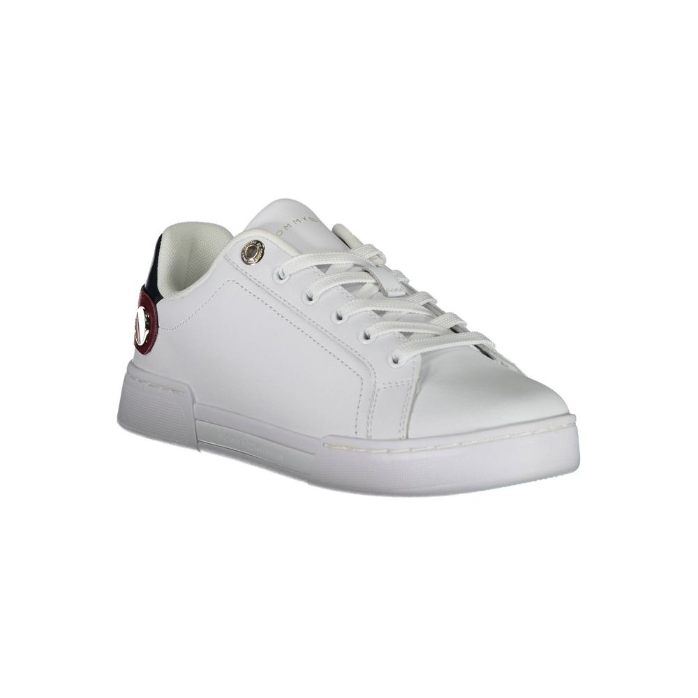 Tommy Hilfiger Weißes Polyethylen Damen Sneaker