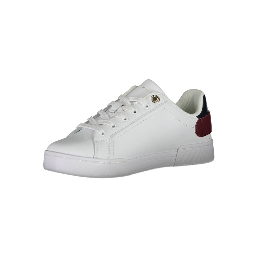 Tommy Hilfiger Weißes Polyethylen Damen Sneaker