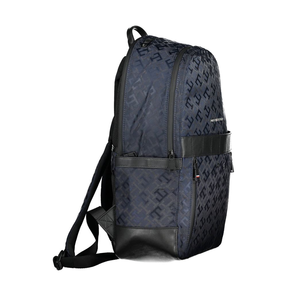 Tommy Hilfiger Blauer Polyester-Rucksack für Männer