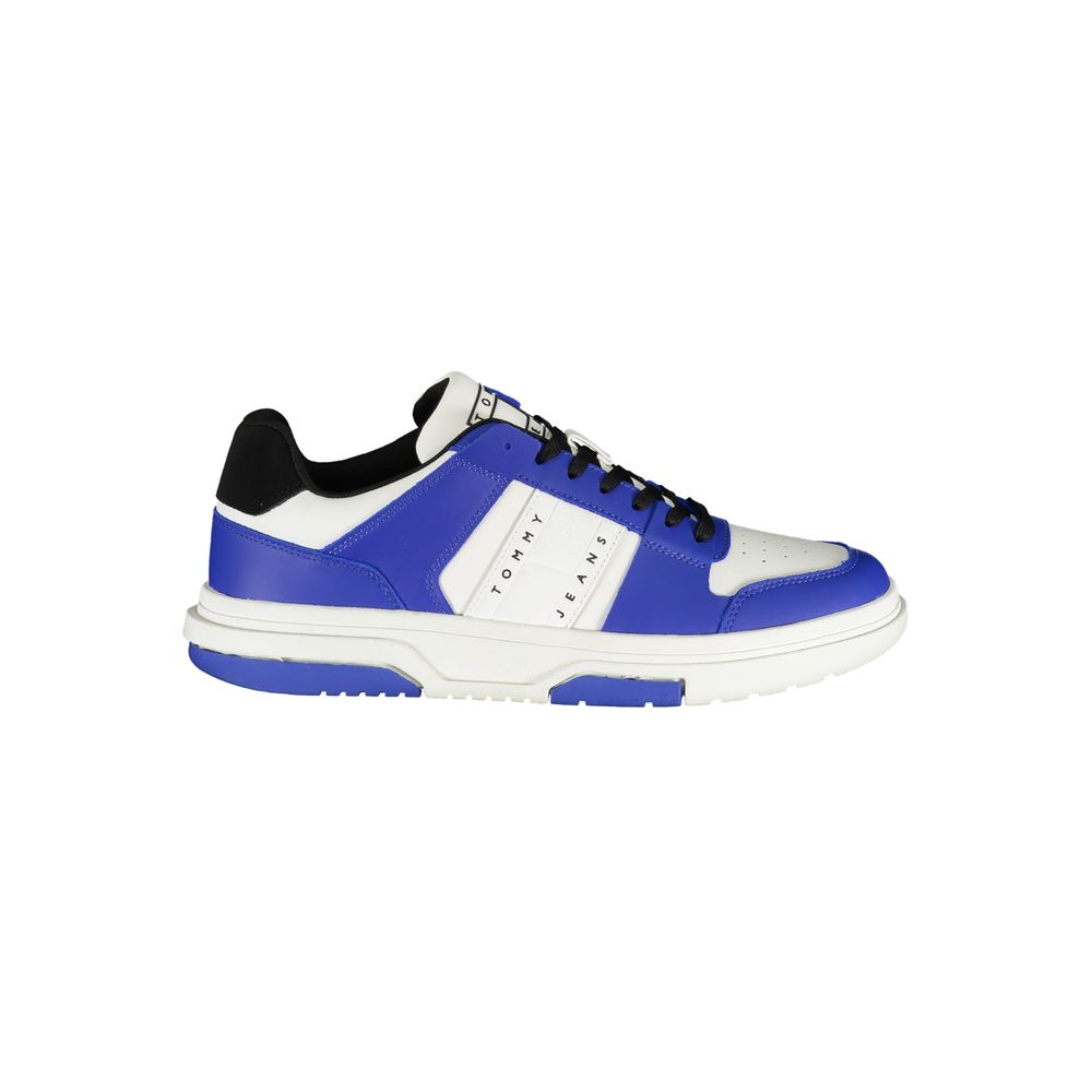 Tommy Hilfiger Blaue Polyethylen Herren Sneaker